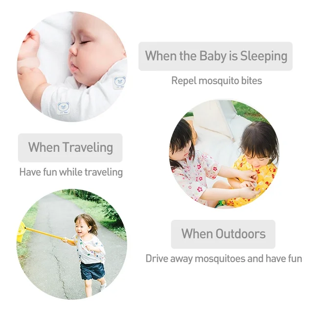 36/240Pc Rajzfilm Szúnyog Javítás Tiszta Növényi Illóolaj-Anti-Moszkitó-Visszataszító Patch Matricák Gyermekek Számára Kisgyermek Csecsemő Gyerek - Image 6