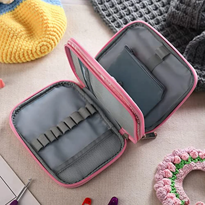 1 Piece Crochet Needle Case Organizer Crochet Hook Case Only Crochet Hook  Case (Bag Only)