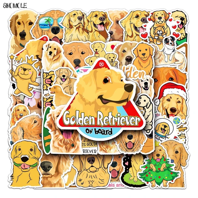 10/30/50PCS Cartoon Dog Stickers for Kids Gift DIY Suitcase Phone  Skateboard Laptop Car Cute Animal Sticker Graffiti Decals Toy - AliExpress
