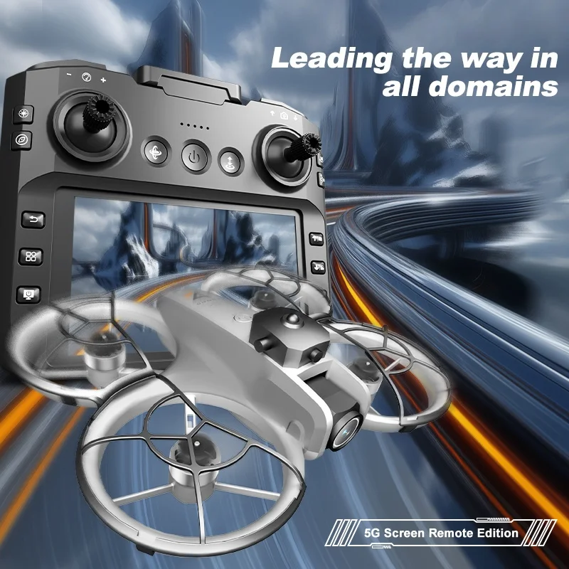 Drone 4K 6K 8K avec caméra pour enfants, 2 batteries, jouet pliable