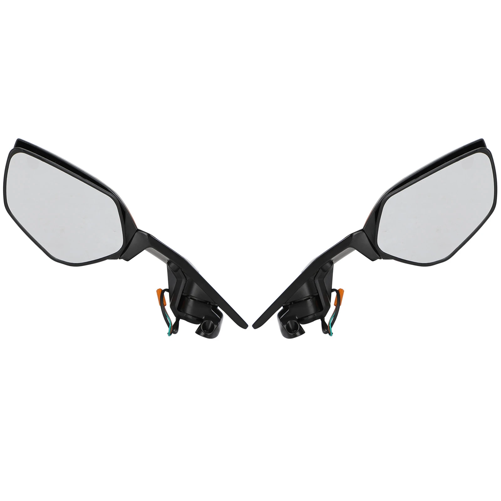 

Areyourshop Left & Right Side Rear View Mirror Indicator For Kawasaki Ninja ZX10R 2016-2020