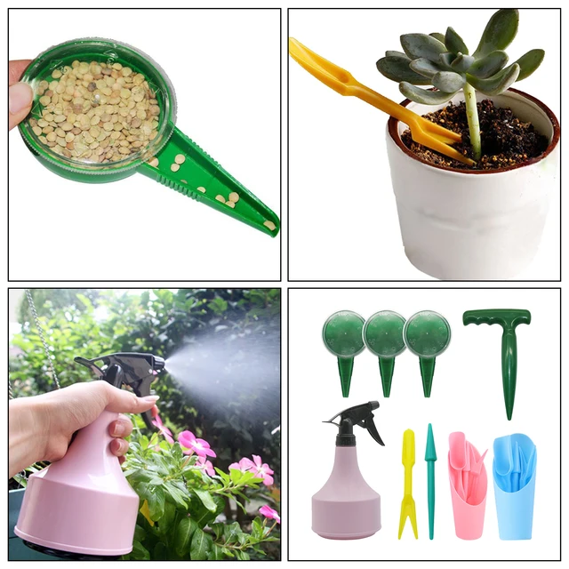 Kerti Növényi Szerszámkészlet Vándorlás Ültetési Óvoda Vetőgép Típusú Zamatos Ellátó Készlet Öntözve - Image 2