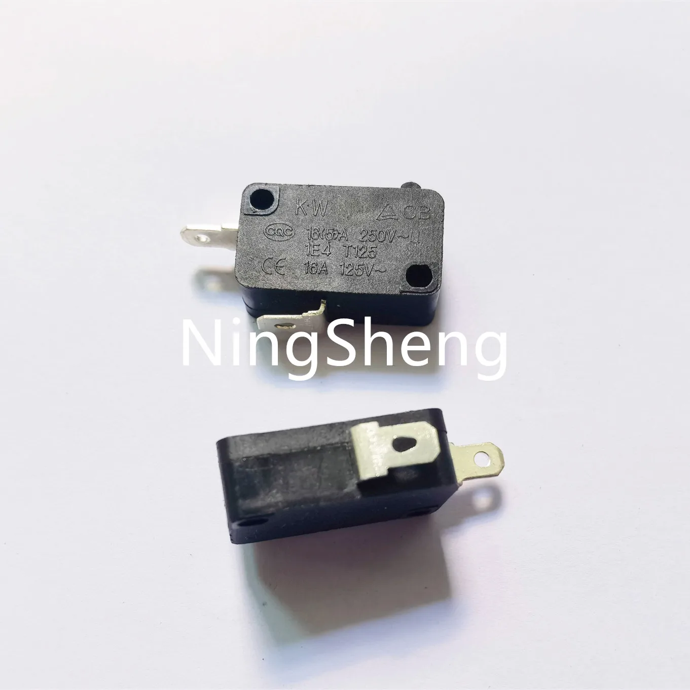 Original New 100% Kw3at-16 2pin Micro Switch 16(5)a 250v 1e4 T125 16a ...