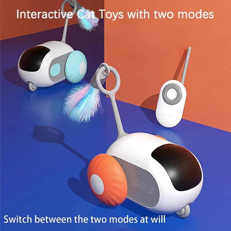 

Интерактивные игрушки для кошек, интеллектуальный пульт дистанционного управления, двойной режим перезарядки