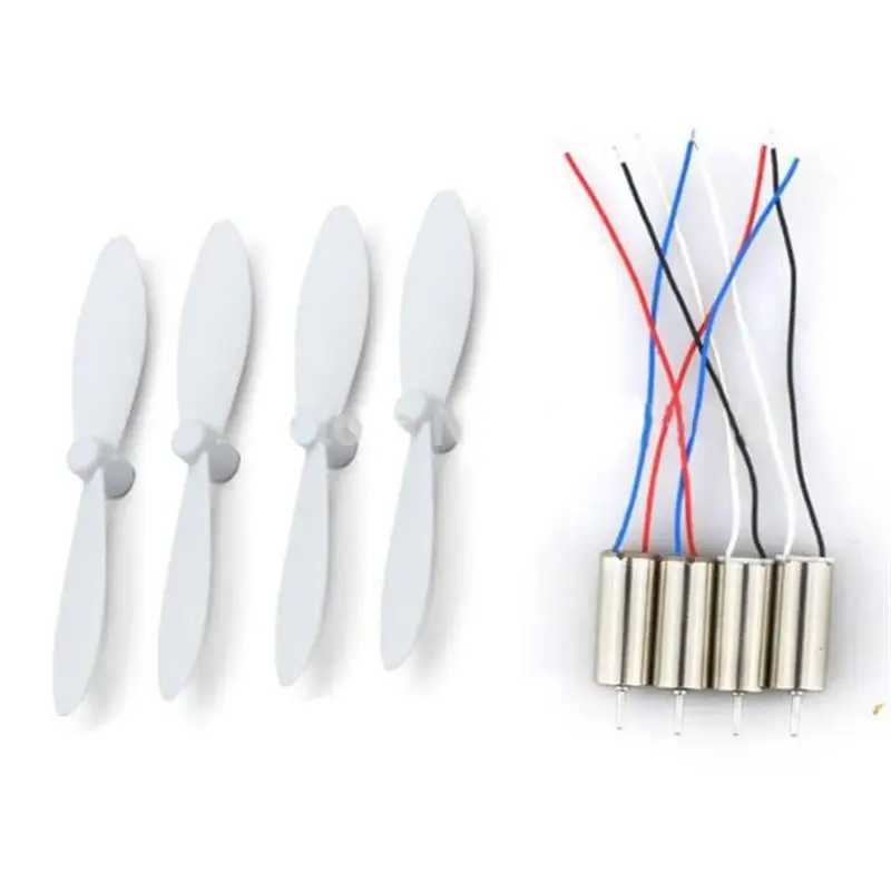 JJRC H8 Mini H8mini Rc Quadcopter запасные части двигатель 4 шт Cw Ccw двигатель + 1 комплект лезвий JJRC H8 Mini H8mini Rc Quadcopter запасные части двигатель 4 шт Cw Ccw двигатель + 1 комплект лезвий