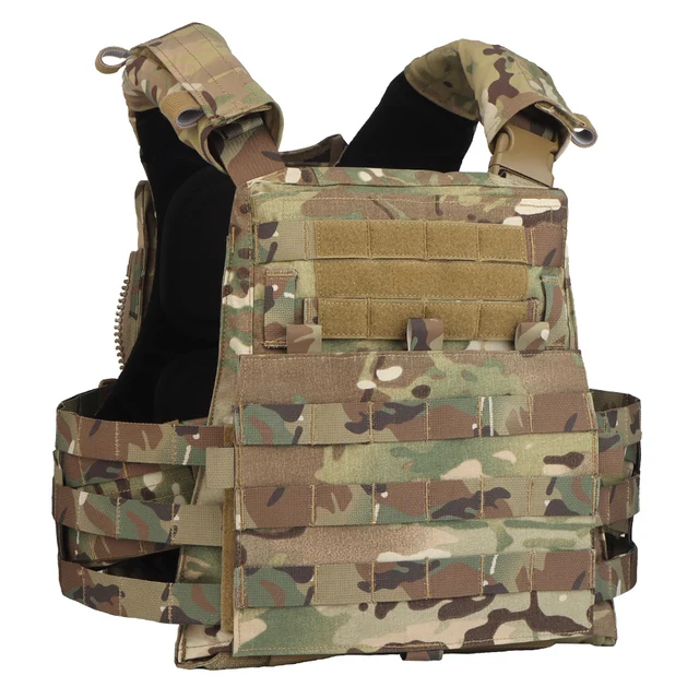 AVS MBAV Tactical Vest MOLLE System Quick Release Assault Combat Vest - Bild 19 von 20