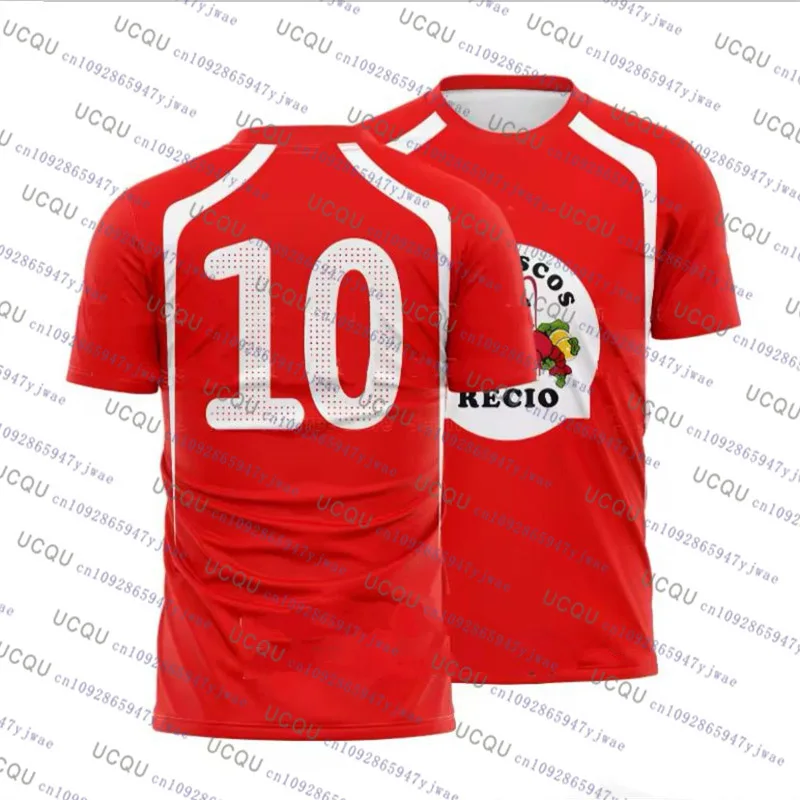 2026 Meeresfrüchte Garnelen Recio Print Kinder Sportbekleidung Lässiges Weihnachtsgeschenk Party T-Shirt Top Harajuku Eltern-Kind Passende Outfits Top – Detail 13