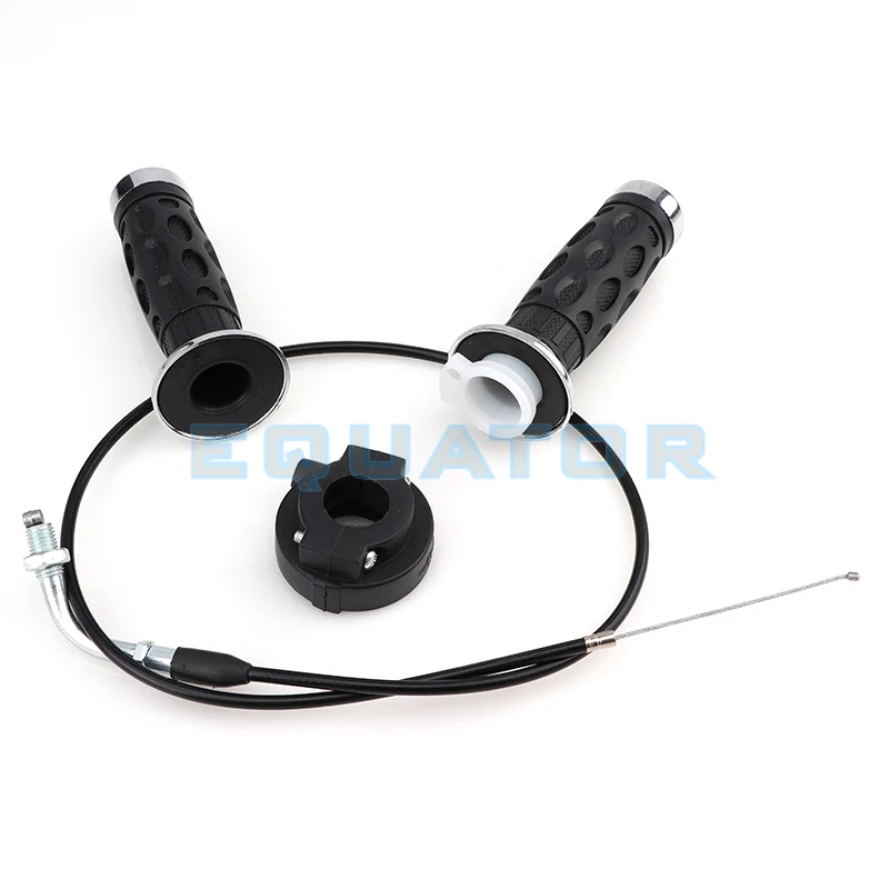 22 มิลลิเมตร 7/8 ''Twist คันเร่ง Handle Hand Grips สำหรับ ATV Quad 4