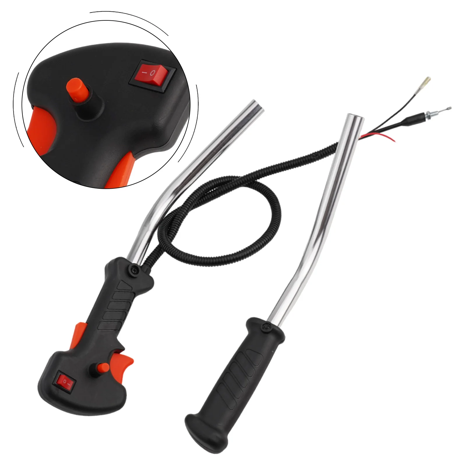 Control Tube Handle Switch And Throttle Trigger Cable Assembly For Brushcutters And Trimmers With 19mm Pipe Diameter