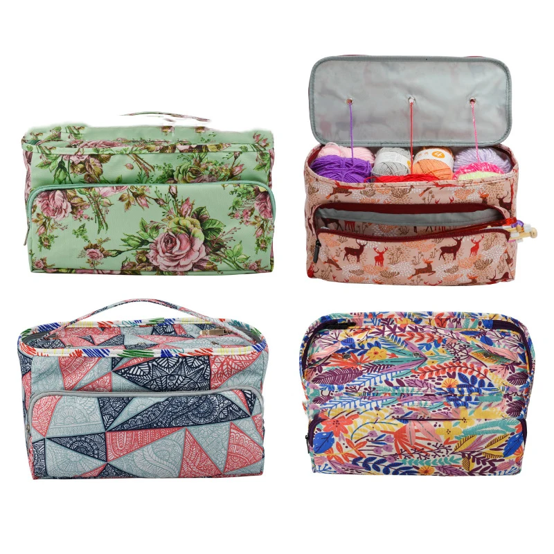 EthnicstyleDIYcrochettoolaccessoriessquarebagsimplewool