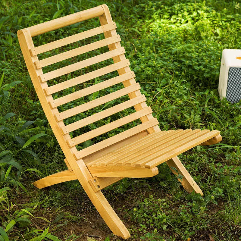 Outdoor Household Thick Stool Portable Folding Chair Stackable Living Room Minimalist Style Stool Chair Leisure Lounge New