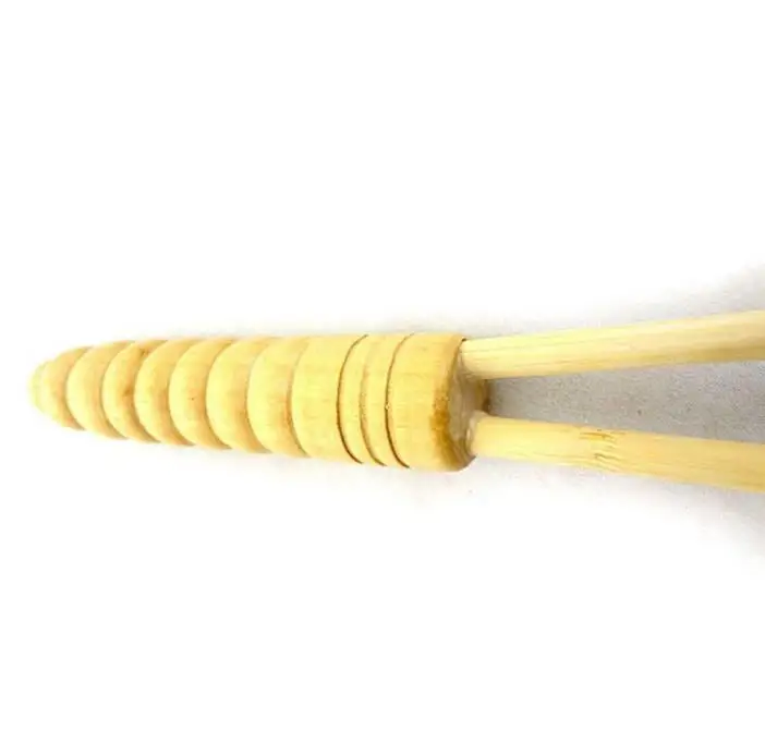 Flap massager bamboo handicraft semicircular ring hammer hammer knock back massage massage stick