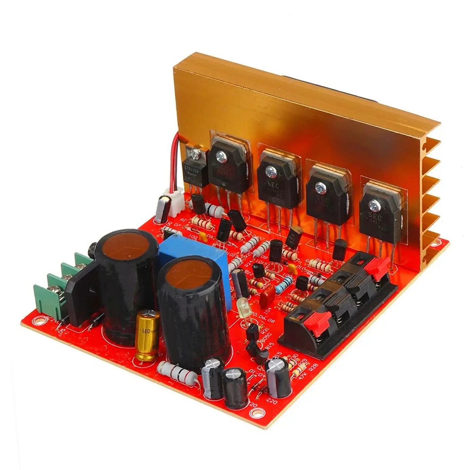 스테레오 앰프 보드 모듈 DX-188 듀얼 AC18-26V 액세서리, 방열 선풍기, 예비 부품, DIY 조립 보드, 180W