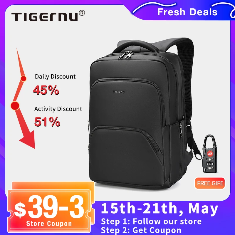 Lifetime Warranty Backpack For Men 17inch Laptop Backpack Waterproof Men Business Backpack 25l