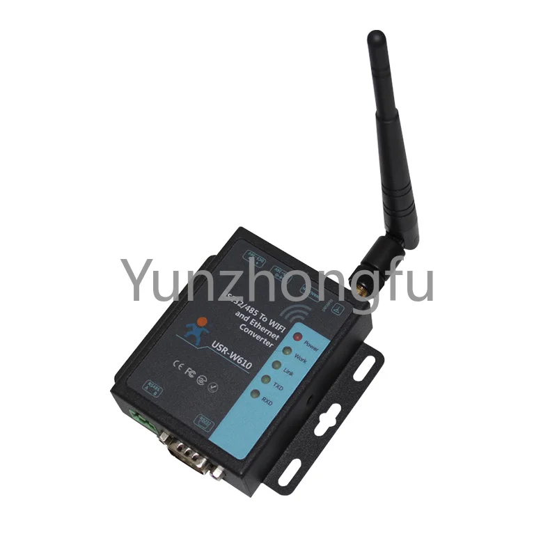 

Single-port wifi serial server has personal networking USR-W610 232/485 to WIFI industrial wireless WIFI to Ethernet.