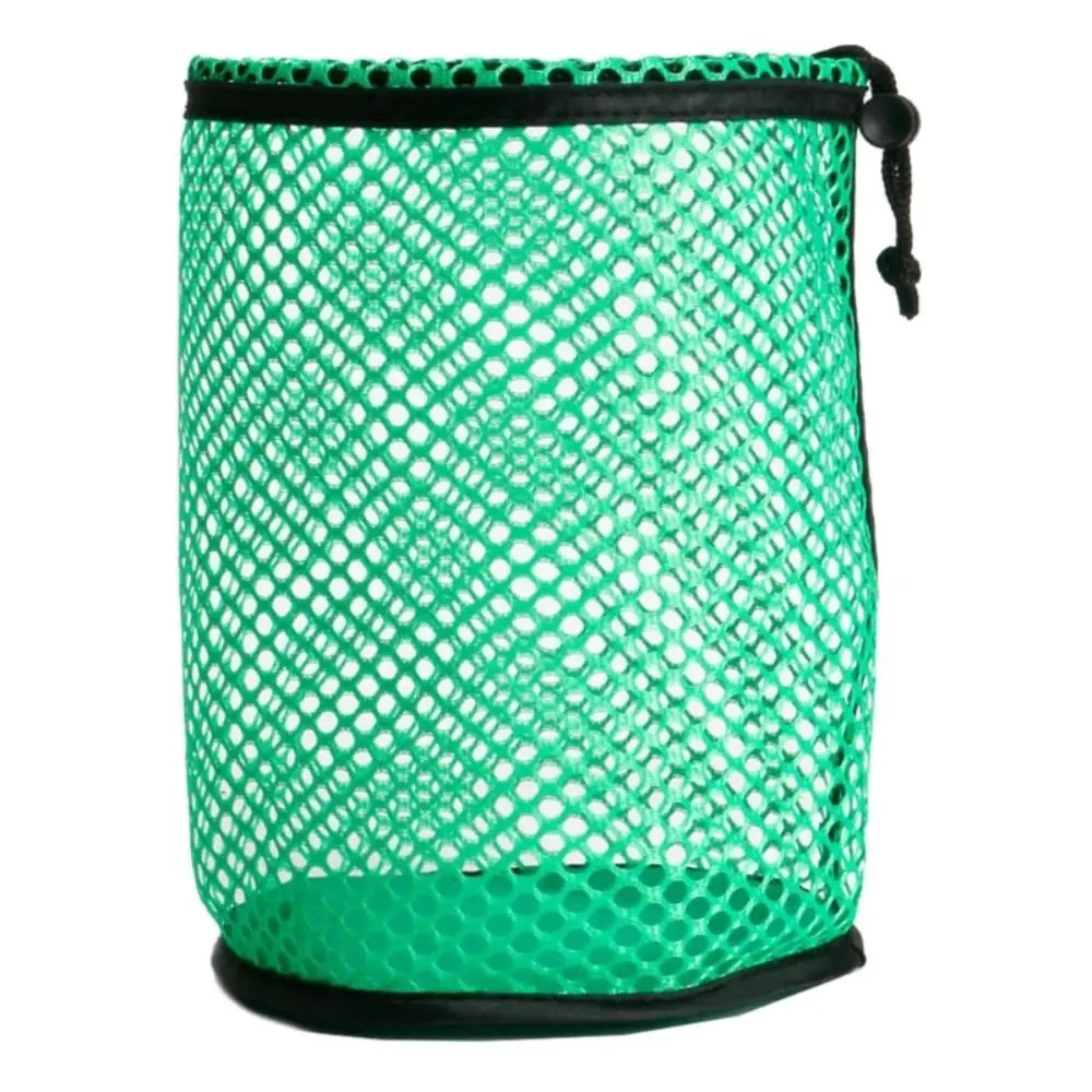 Durable 12/25/50 Golf Drawstring Pouch Mesh Nylon Golf Mesh Net Bag 3 Colors Large Capacity Golf Training