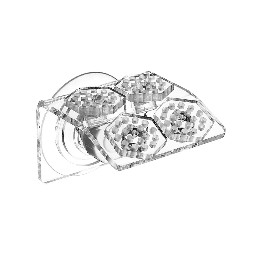 Marine Sources Aquarium Acrylic Magnetic Coral Frag Racks Plug Holder Bracket 15mm Glass Thickness aquarium plant tools rack
