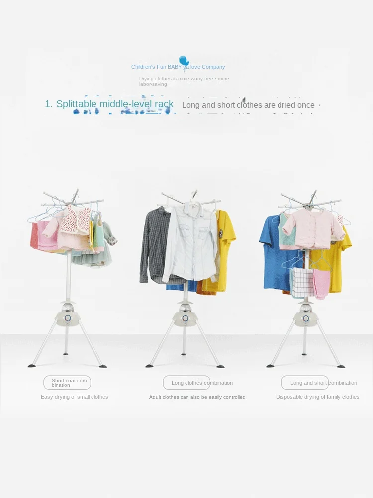 Round Dryer Drying Clothes Baby Clothes Dryer Household Small Warm