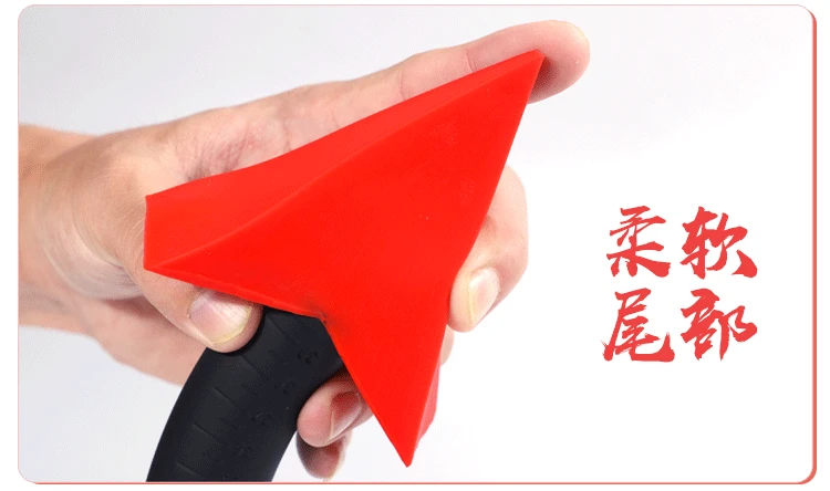 Silicone Devil Tail Anal Plug With Whip For Anal Play_voghion.com