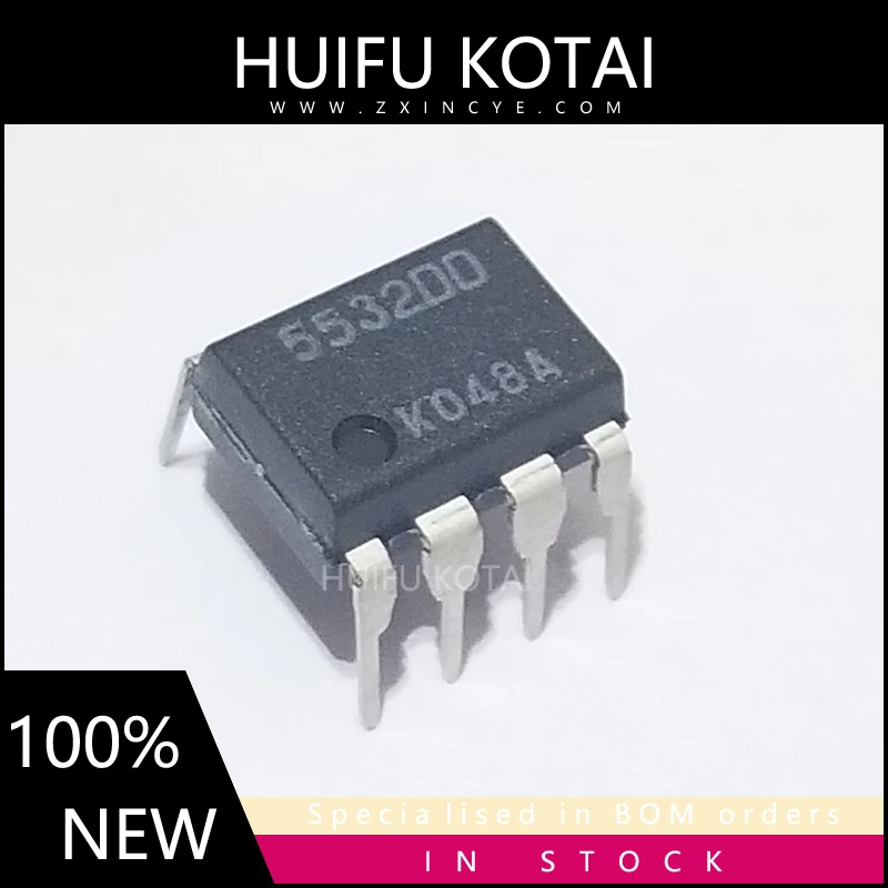 

5 шт. JRC5532DD NJM5532DD 5532DD DIP8 Новые Товары в наличии