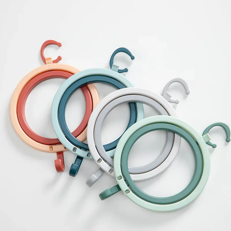 

Superimposed Hat Hanger Perforation-Free Household Closet Door Behind Multi-Layer Hat Scarf Bag Storage Arrangement Hook Rack