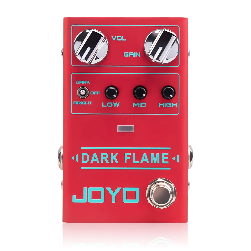 JOYO R 17 DARK FLAME Distortion Pedal High Gain Metal Pedal Efeito