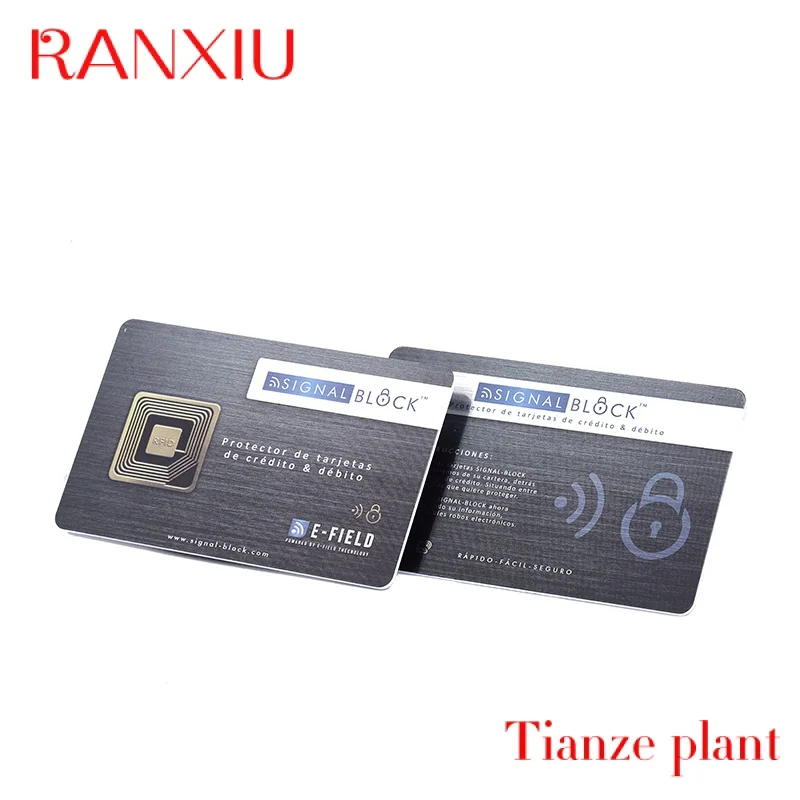 

Custom agnet Card Custo rfid bloing card