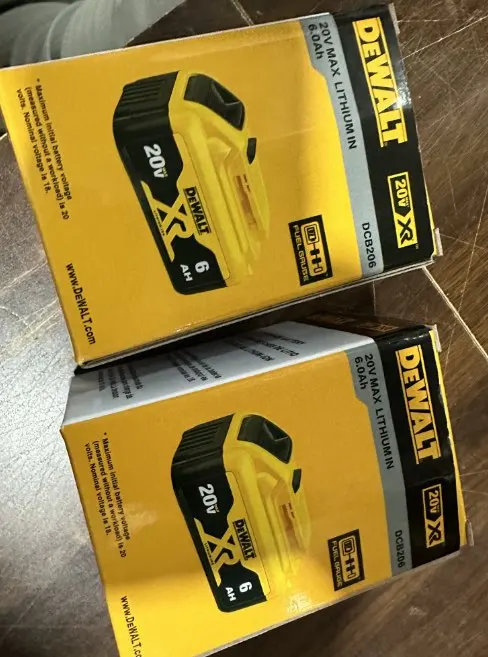 Original DeWalt 6Ah/5Ah 20V battery replaceable DCD887 DCD805 DCF860 Dcd796 DCG406 DCF880 DCF512 DCD805 power tools battery photo review