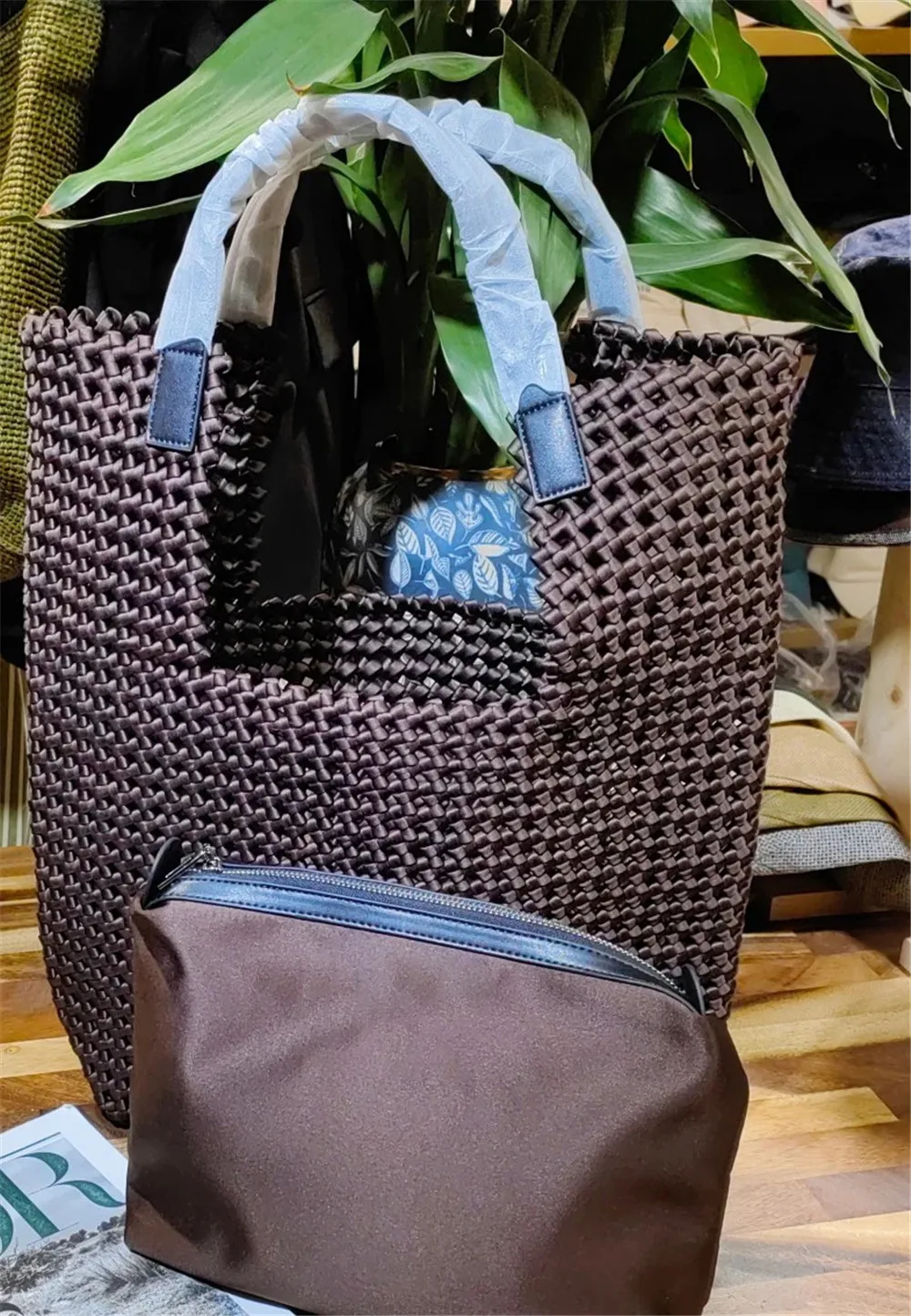 High Quality Women Woven Tote Bags Bag Large Capacity Bucket Bag Handbags Underarm Bags