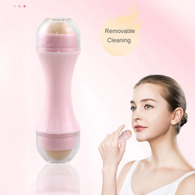 Face Oil Absorbing Roller Natural Volcanic Stone Massage Body