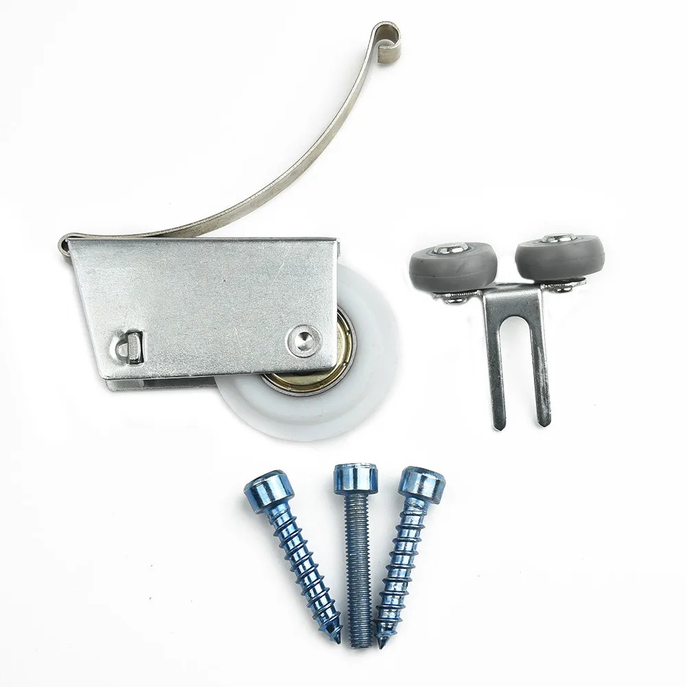 Wheels Roller Upper Wardrobe Door Iron Set Upper Wardrobe Sliding Door Pulley Sliding Hardware Home Improvement