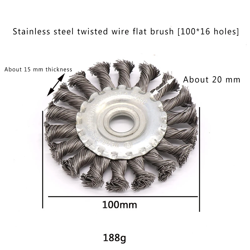 Set Spazzole Ruota Filo Rame Grado Professionale 20pz Per - Foto 3