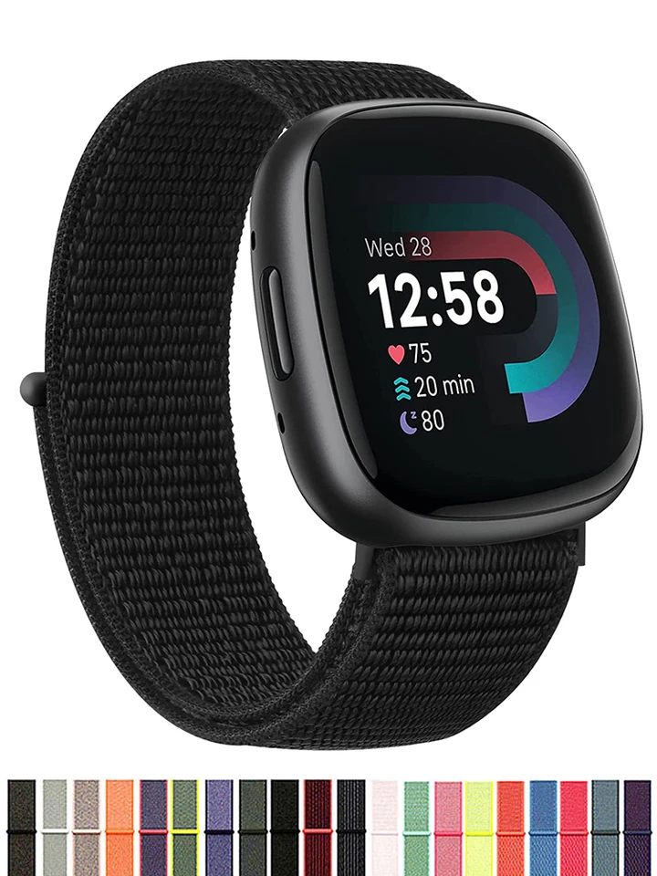 Soft Breathable Nylon Strap for Fitbit Smart Watch