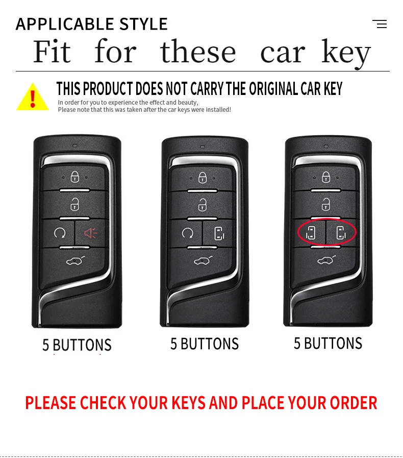 Lega TPU 5 pulsanti custodia per chiave auto per GAC Trumpchi GS4 GM8 GA3 GA6 SGS7 GA4 GS5 GS3 Legend GS8 accessori per chiavi Fob a distanza - S44d9ce247f6a4e23ab13b91eb6c2a59f0