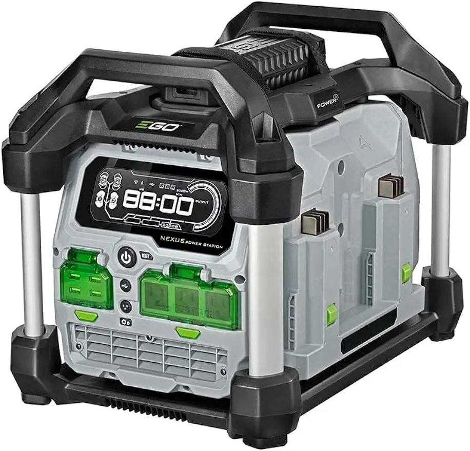 

EGO Power+ PST3040 3000W Nexus Portable Power Station for Indoor and Outdoor Use Battery Not Included Silver