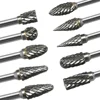 1pc 3x6mm Tungsten Carbide Burrs Rotary Drills Die Grinder Carving Bits Double Cut Tungsten Steel Grinding Head Hard Alloy Files 4