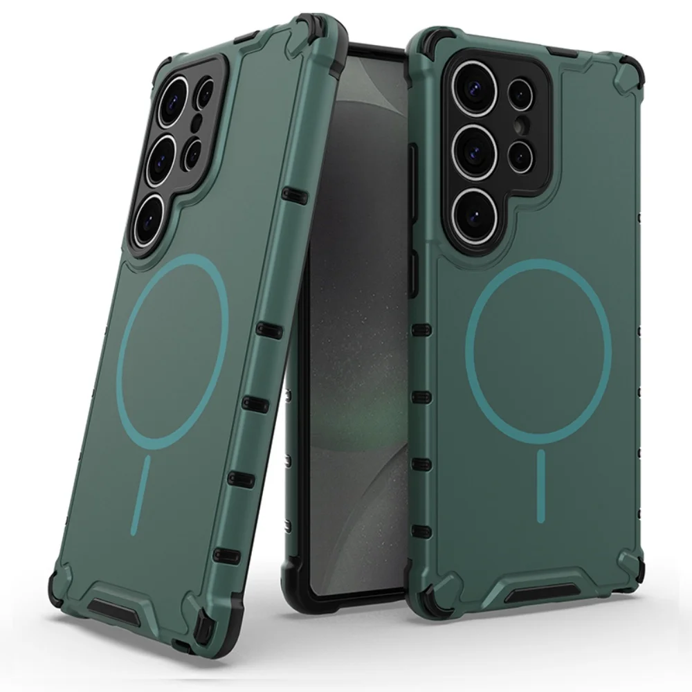 Magnetic Armor Heavy Duty Rugged Shockproof Case with MagSafe Compatibility