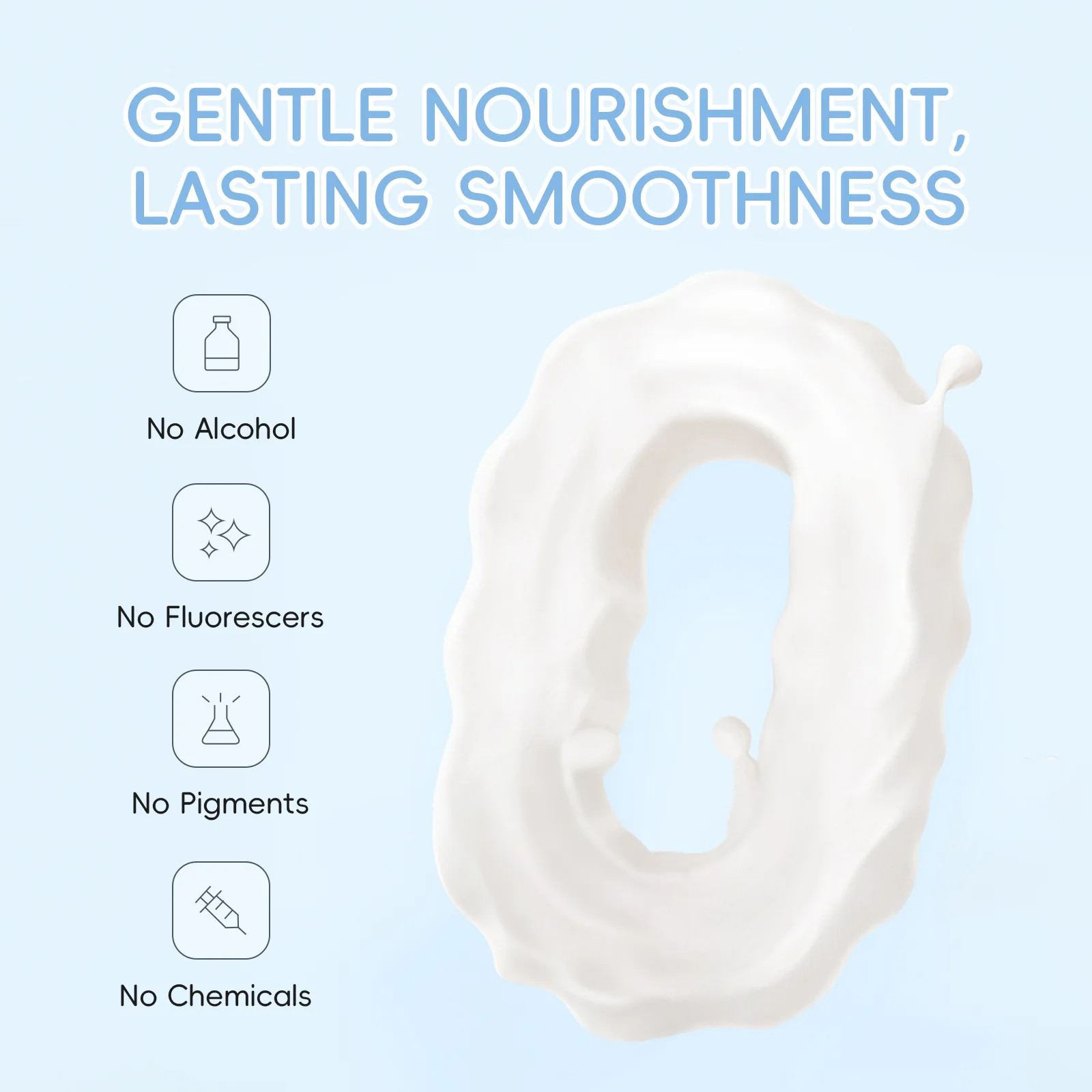 Milk Shower Gel 400ml Refreshingly Clean & Moisturizing Fragrant & Hydrating Shower Gel