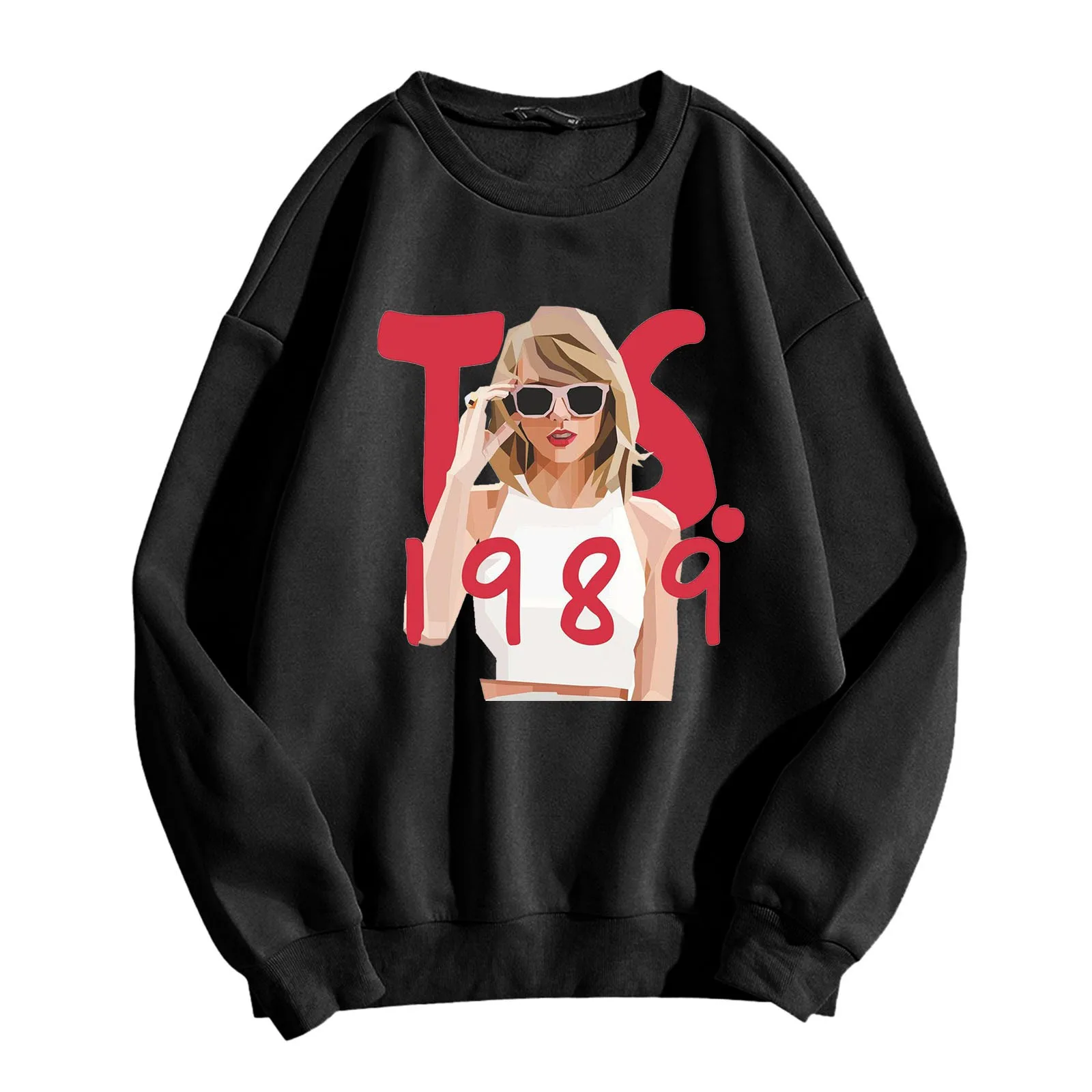 

Hoodies Sweater Taylor Women Long Sleeve Casual Round Neck Tour Concert Surrounding Hooded Sweater Light Sweat Shirts Women