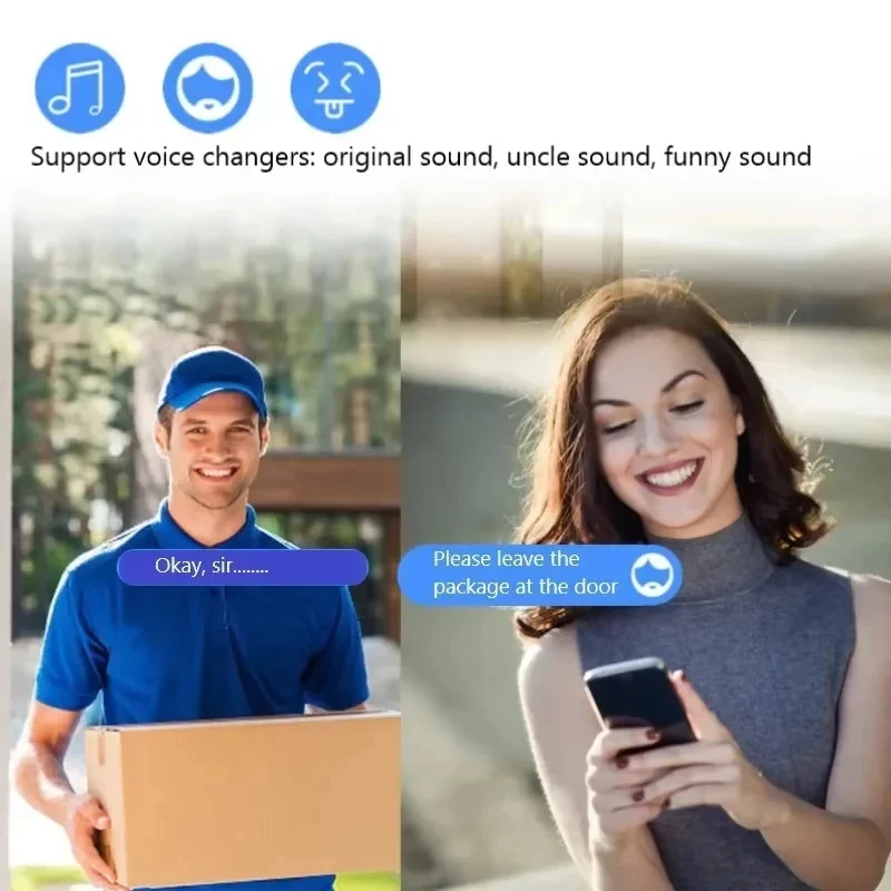 Video Doorbell Tuya WIFI HD Video Intercom Outdoor