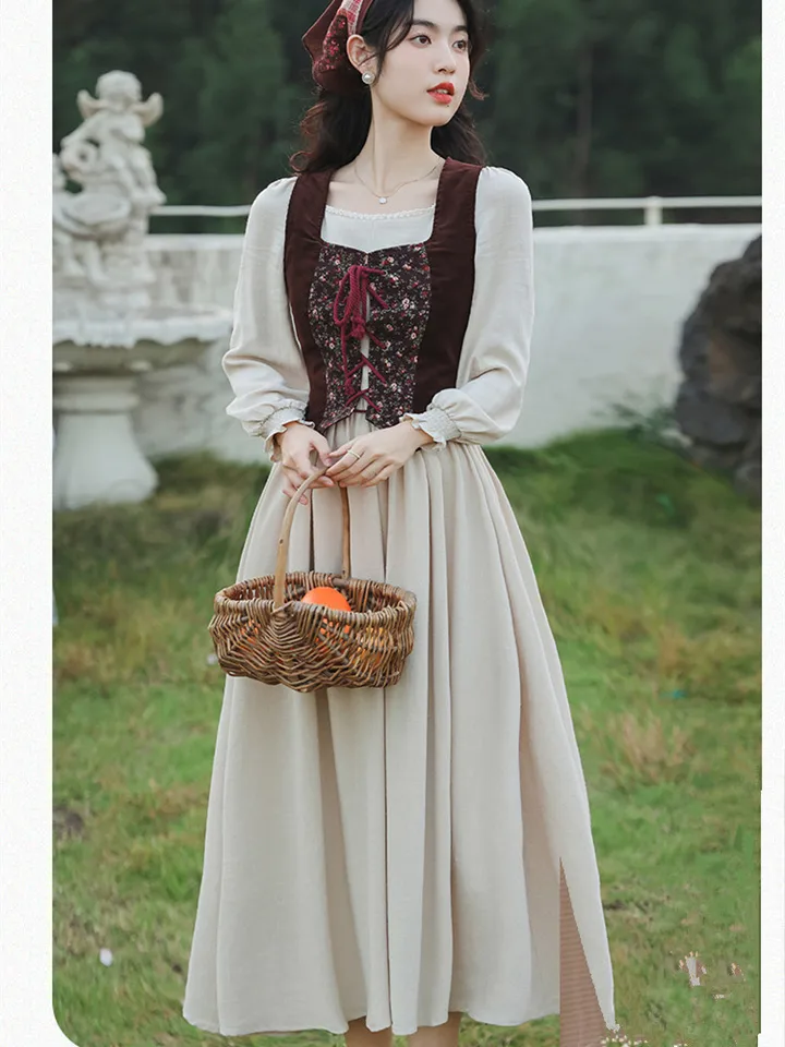 スーツ・フォーマル・ドレス 80s Vintage French Made Back Chain Dress S44da5721e05f47f6b131436ec3369