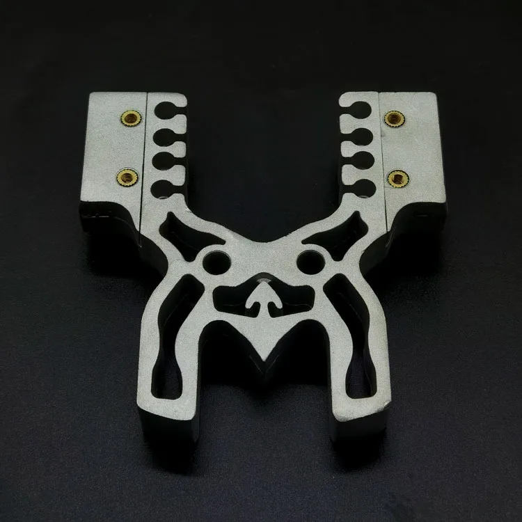 Description Picture 5 of item304 Stainless Steel Catapult Head Portable Outdoor Sport Shooting Hunting Tool Slingshot Bow Head for Game Slingshot Accessories