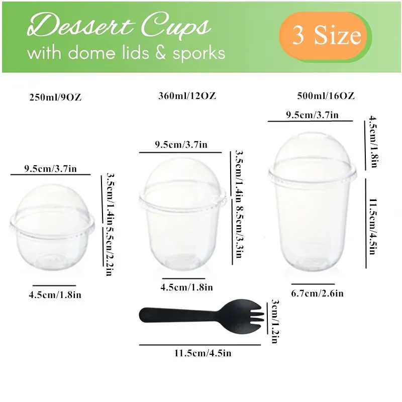 Plastic Dessert Cups 5