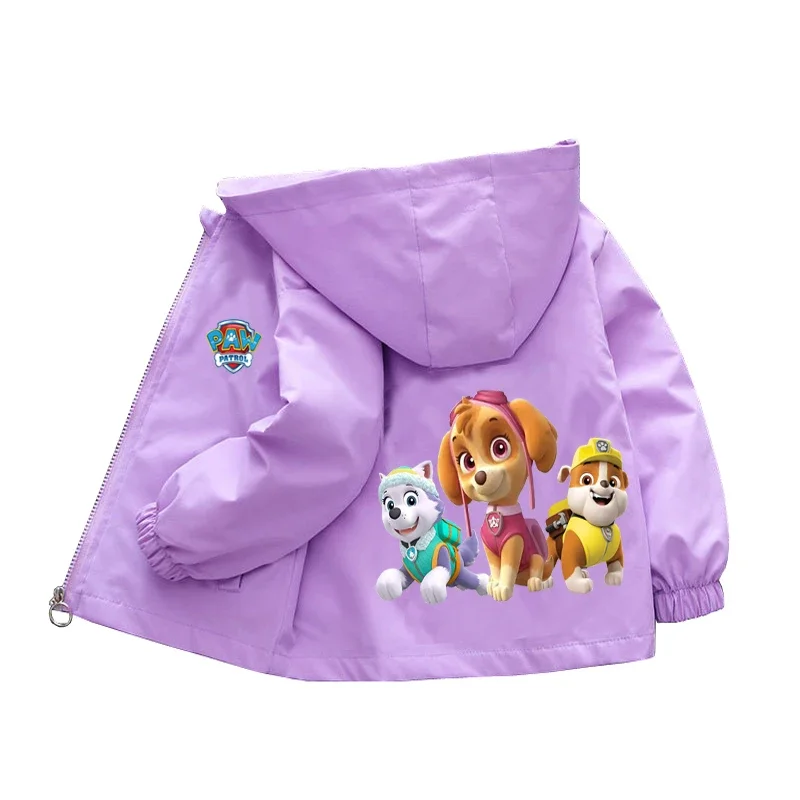 thumbnail image 1 of Chaquetas nuevas de primavera y otoño para niños y niñas, abrigo de manga larga con estampado de la Patrulla Canina, abrigo de Pokémon de Hello Kitty, primavera y otoño, 2024, 1 of 5