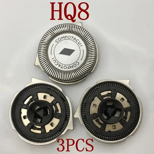 Фото Сменные лезвия HQ8 для бритвы philips, насадки для электробритвы PT730, PT735, PT860, PT870, AT750, AT751, AT890, AT891, HQ7120, HQ7100, HQ7140, 3 шт. №1