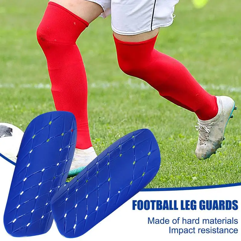 Soccer Shin Guards 2pcs Small Shin Guards For Youth Soccer Cushion Protection Shock Absorbing Calf Protective Gear For
