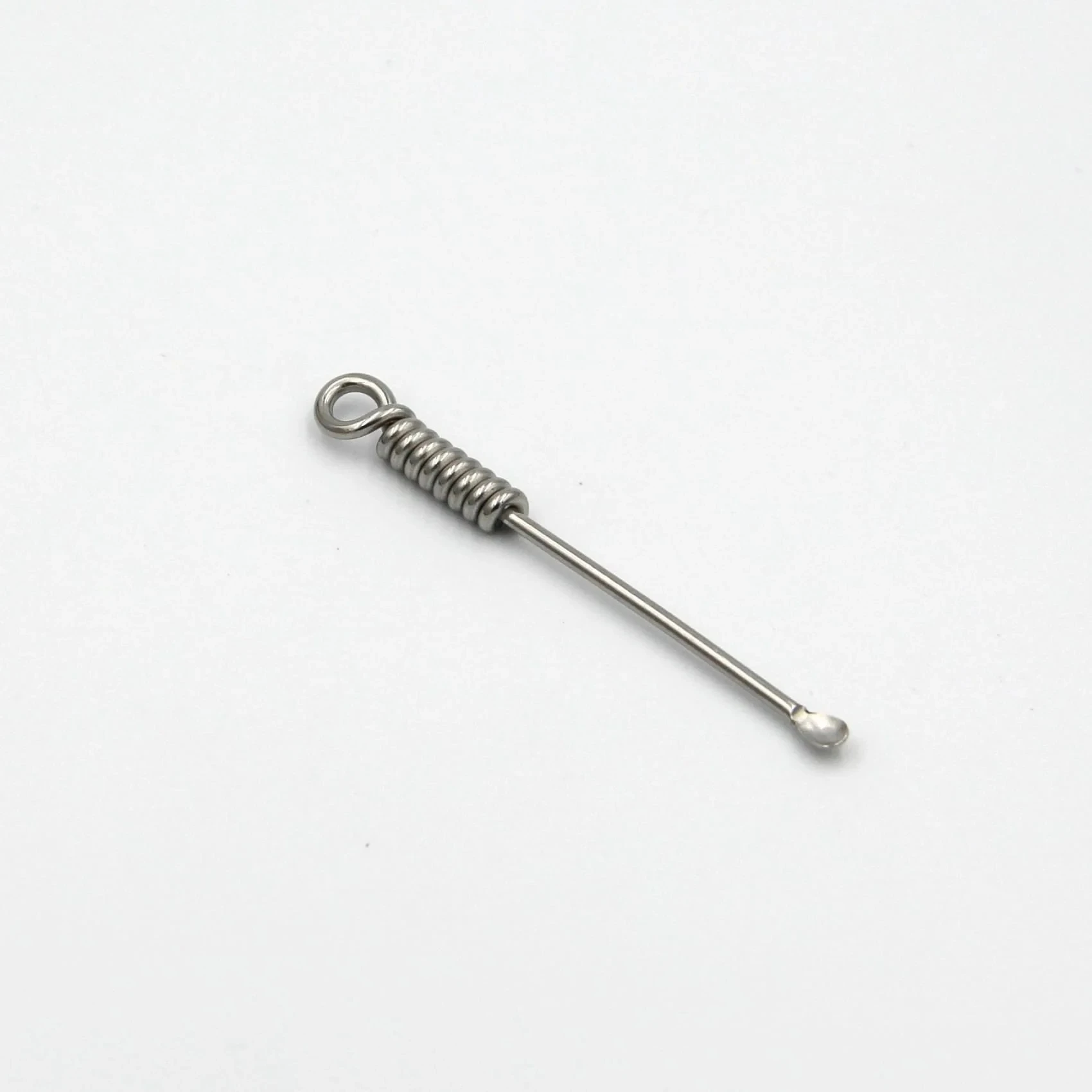 

Wired Earpick Metal Art Jewelry Keychain Decoration