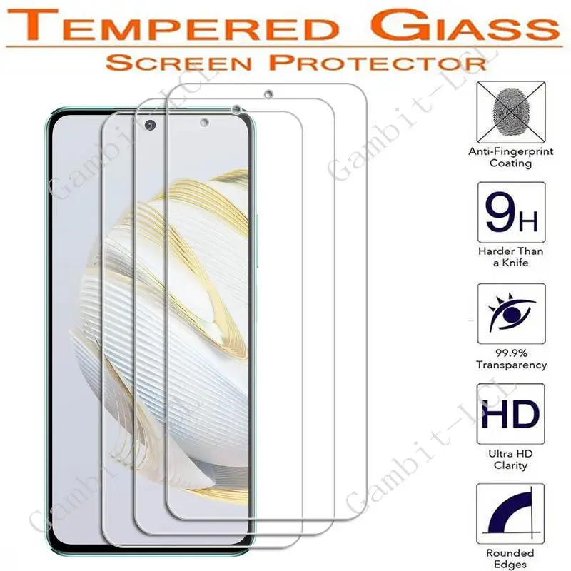 

For Huawei Nova 11 11i 10z 9 8i 10 SE Youth Y71 Y91 Y60 Y61 Y70 Plus Y90 P50 Mate 50 Screen Protector Tempered Glass Film Cover