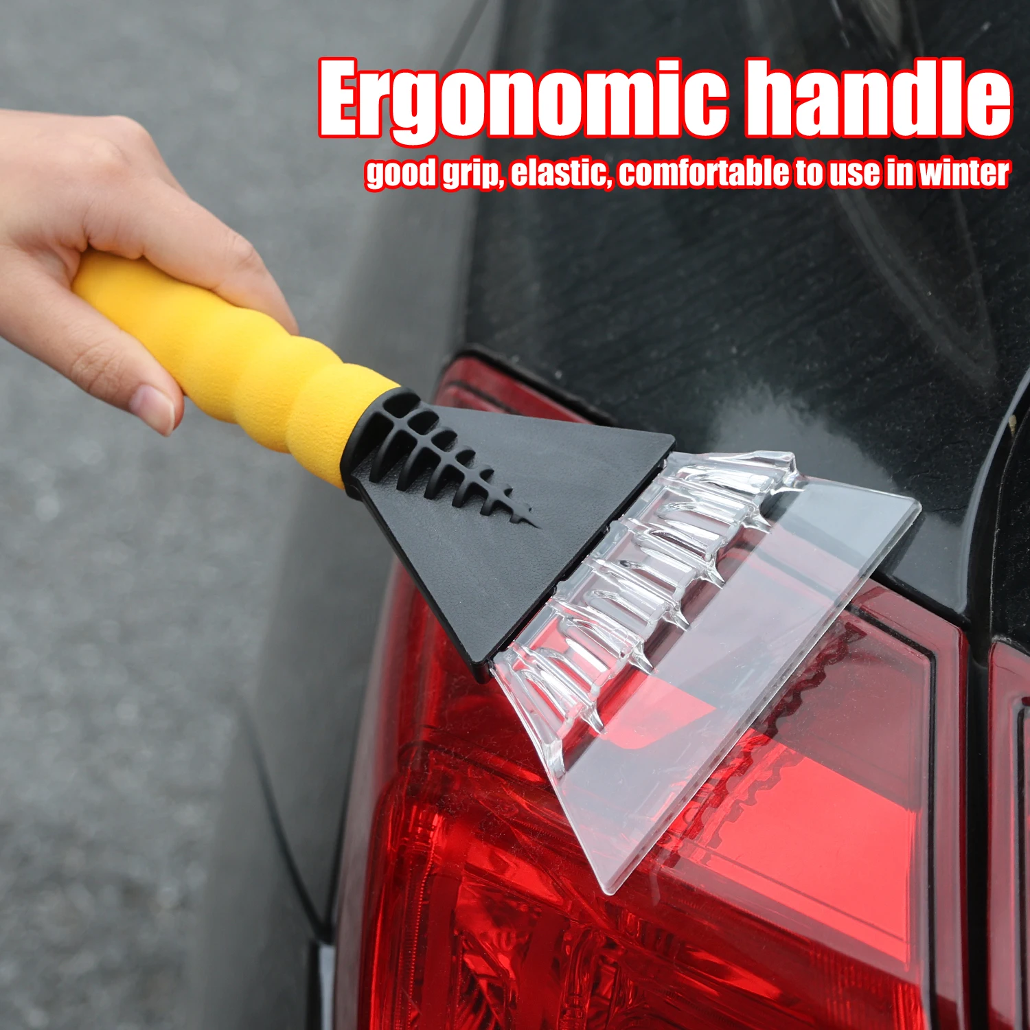 Universal Car Windscreen Snow Removal Shovel Ice Scraper Portable Winter Snow Scraping Frost Removing Shovel Auto Cleaning Tools For windshield shovel snow shovel snow ice scraper ice deicing tool