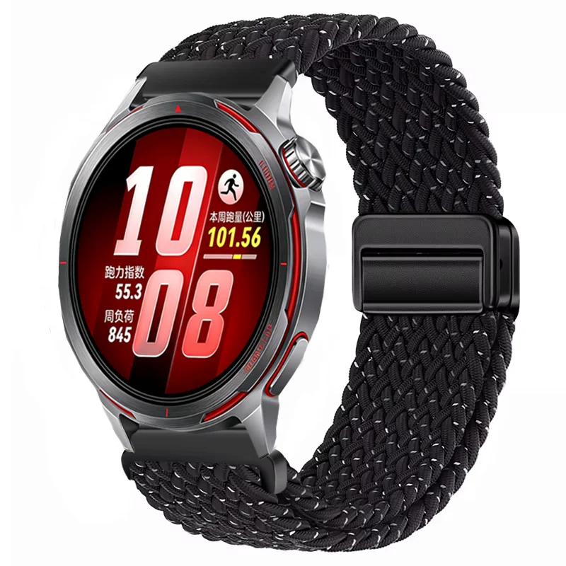 Magnetic Nylon Watch Strap – 20mm/22mm Versatile Wristband Bracelet
